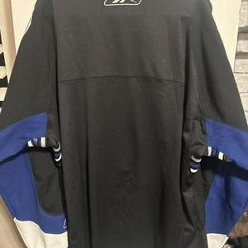 Reebok Tampa Bay Lightning NHL Hockey Jersey Black Blue White - Picture 3 of 3